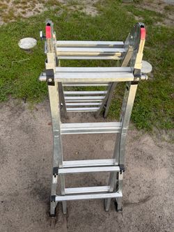 Aluminum Multi-Position Folding Ladder