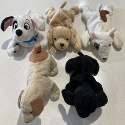 Used Original Assorted Plush Dogs