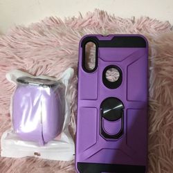Moto E phone case +airpod pro case