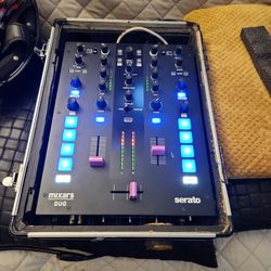 Serato Mixars Duo W/ Case Custom Wire Connection( Not Original Case) 