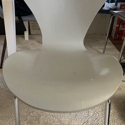Two Restoration Hardware Dining Chairs 