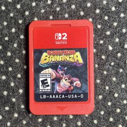 Donkey Kong Bananza Nintendo Switch 2 NO CASE 