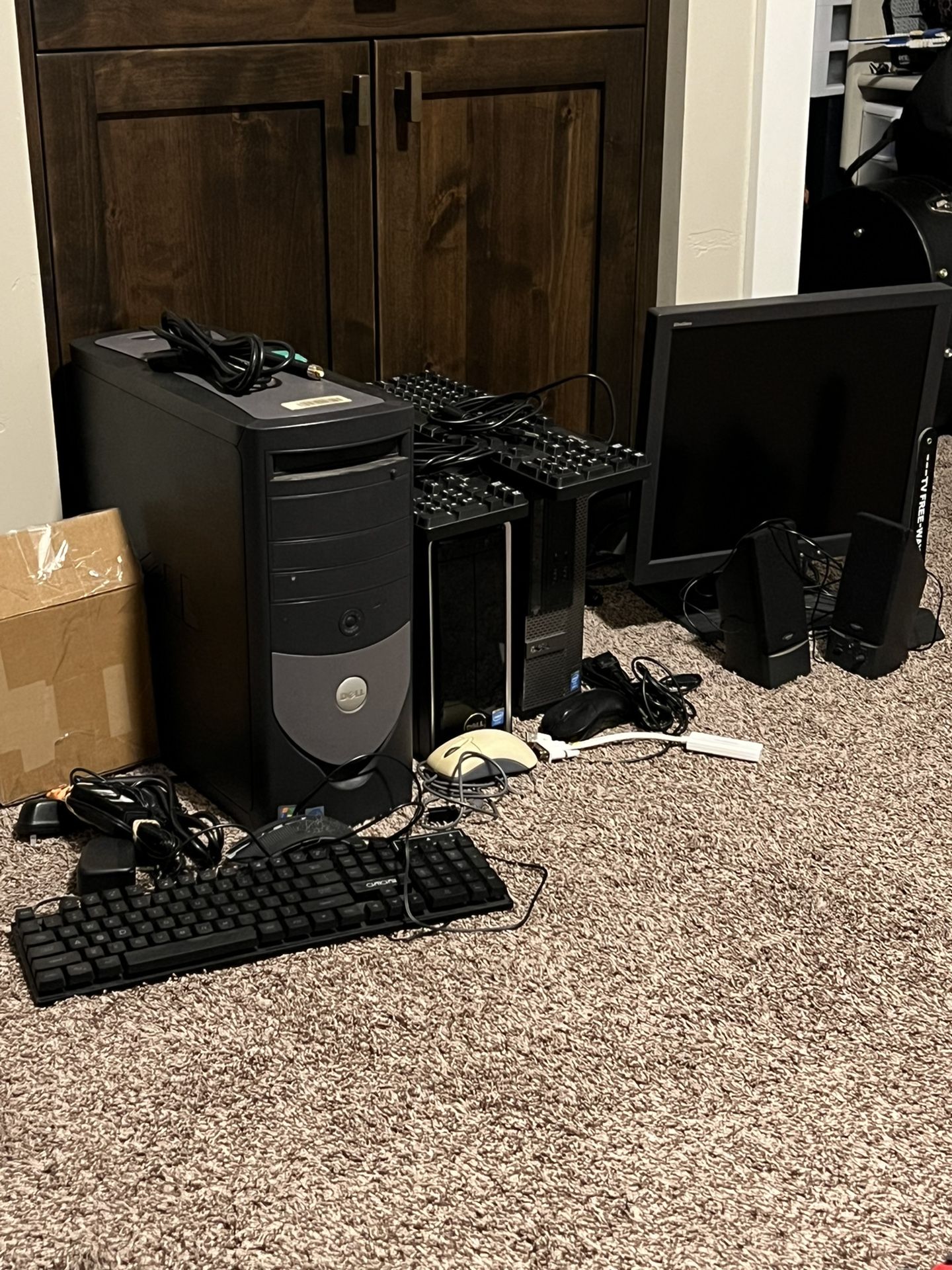 Several PCs and Various Electronics