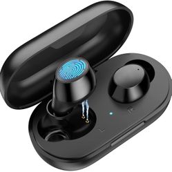 Wireless Earbuds, S21 True Bluetooth Earbuds Noise Cancelling Bluetooth 5.2 TWS Bluetooth Headphones with Mics Touch Control Bass Sound in-Ear Earphon