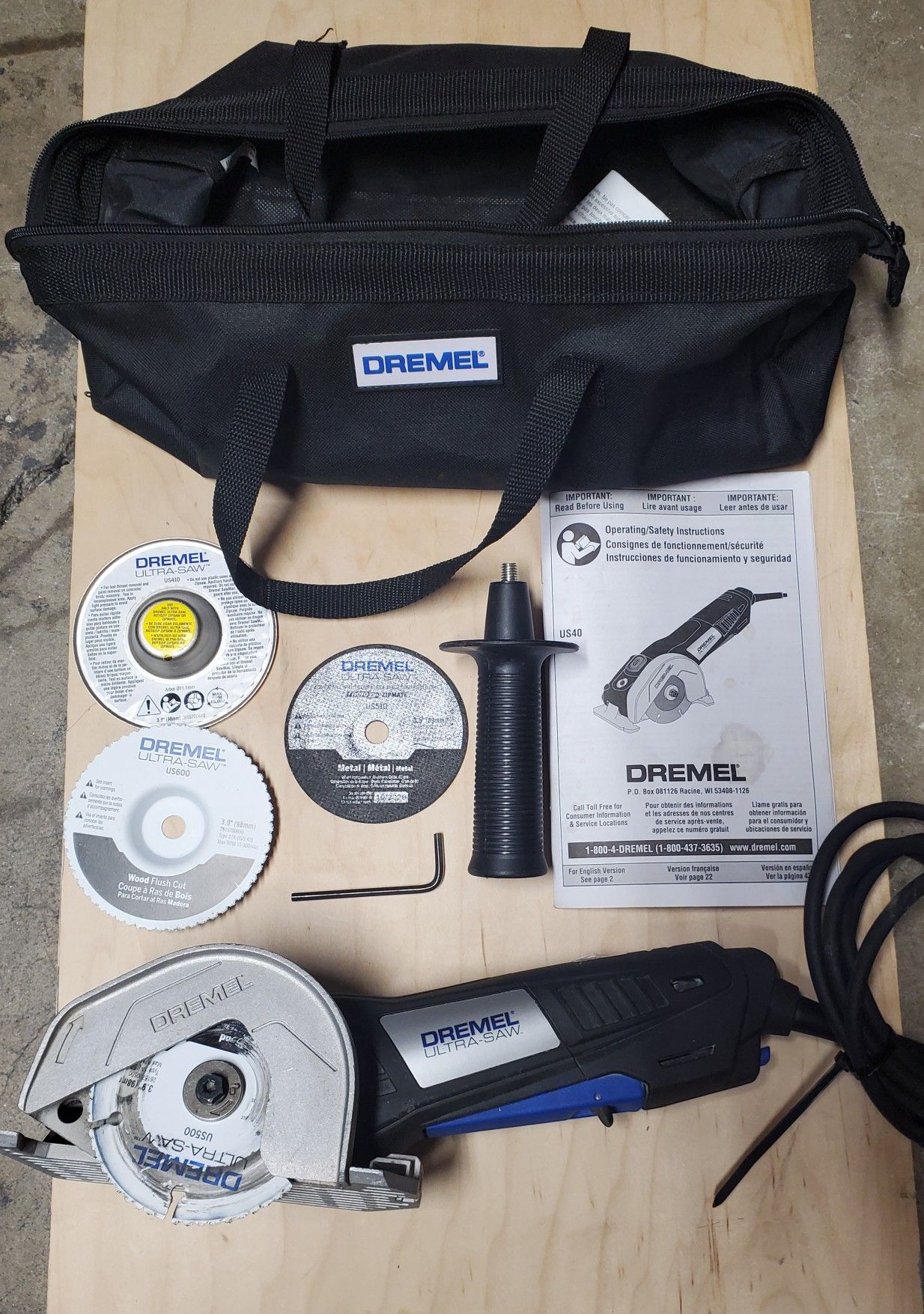 Dremel Ultra Saw Tool Kit Corded 110V Cutting Power Tool