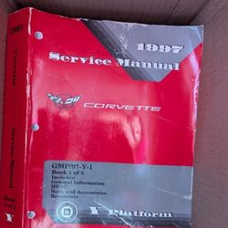 Corvette From Factory Manual Book /Cars,Trucks/Motorcycle 