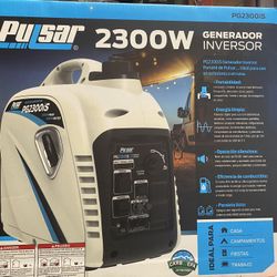 PULSAR 2300W  GENERADOR INVERSOL NEW.  Read Below 