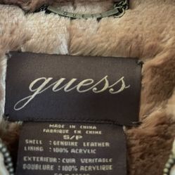 Guess Suede Jacket Worn Once S