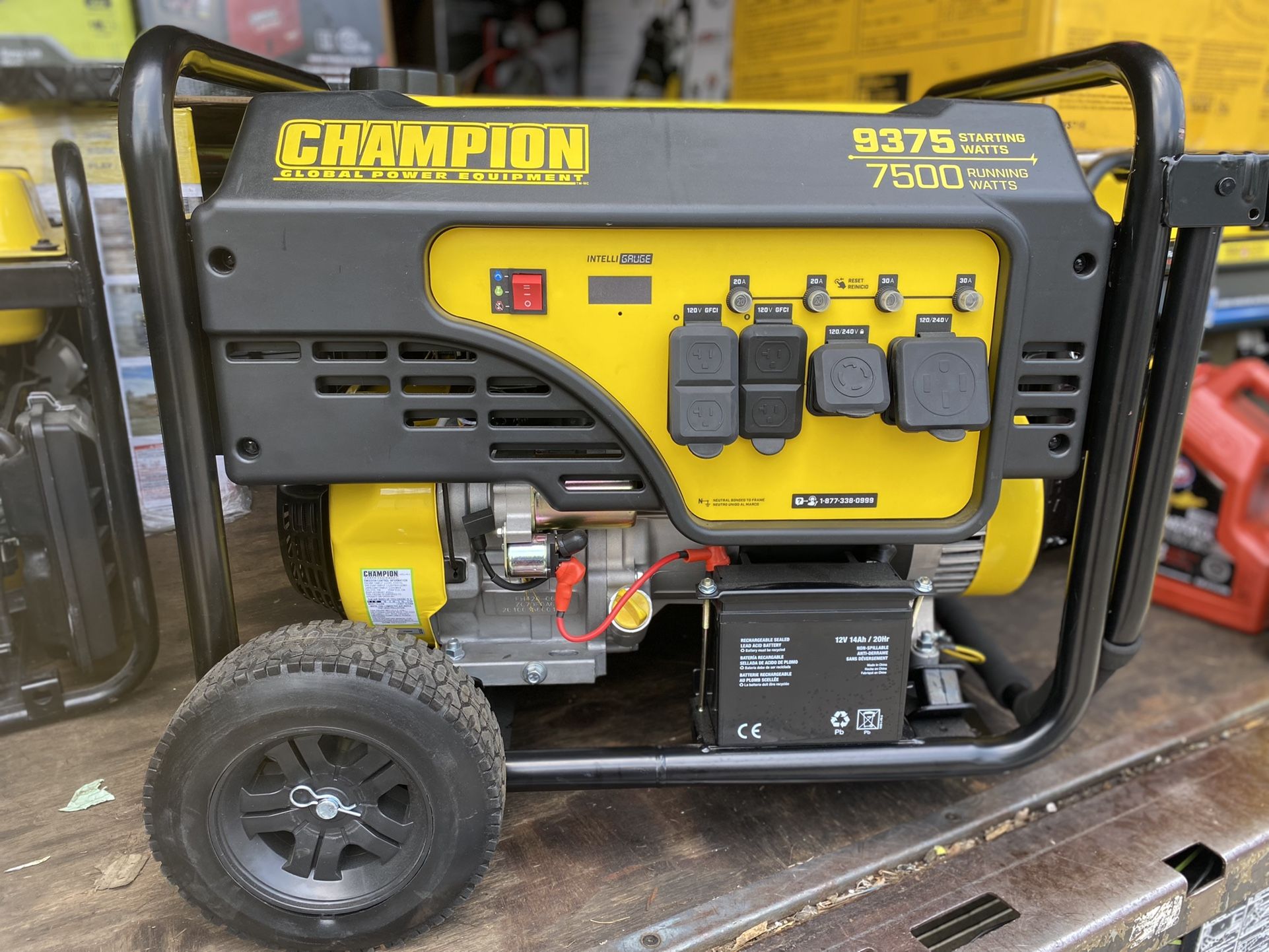 Champion 7500w Electric Start