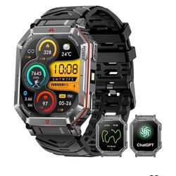 🆕️ GPS Military Smart Watch. Comes With Extra Band And Charger. SEE DESCRIPTION And All PICTURES