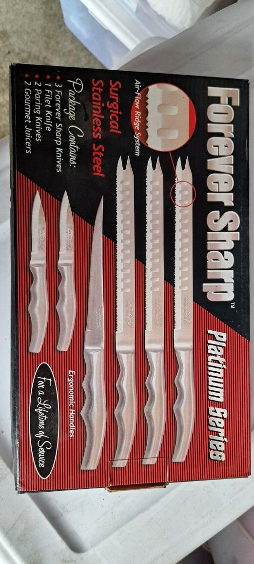 8piece Knife Set/Platinum Series