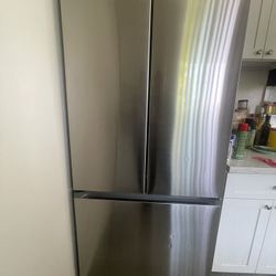 Stainless steel Samsung refrigerator