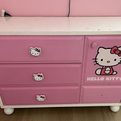 Dresser And Nightstand Hello Kitty 