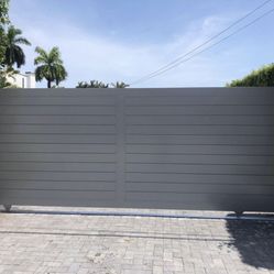 Gate Fence Portones Cercas Aluminum Derafence 