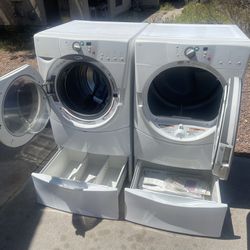 Washer Dryer Electric Front Loaders 30 Day Warranty 