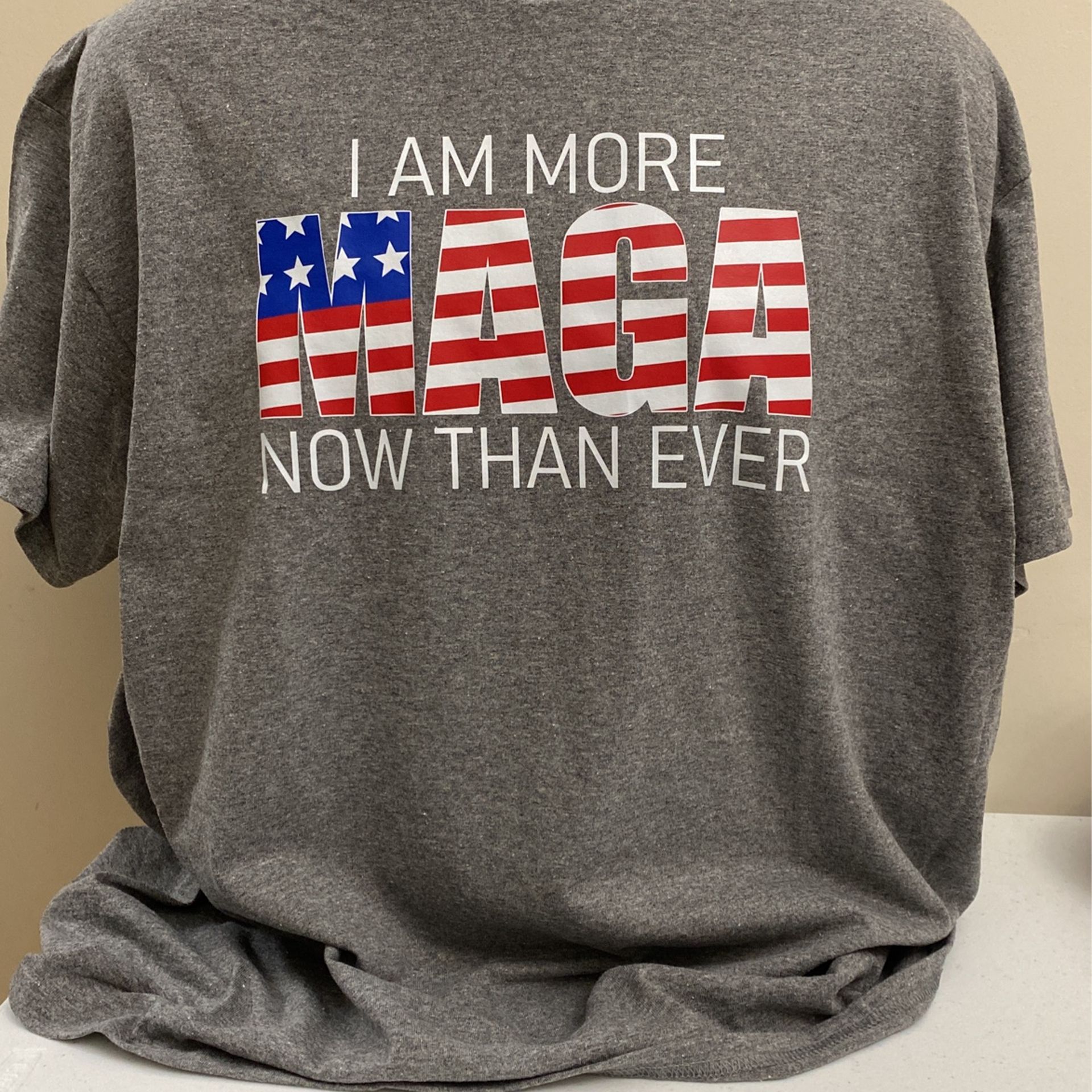 Trump Design T-shirt, Gildan 50/50, NEW, Size XL (item 317)