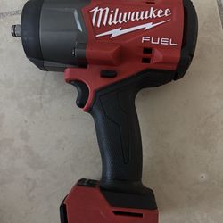 M18 FUEL 18V Lithium-lon Brushless Cordless 1/2 in. Impact Wrench with Friction Ring (Tool-Only) by Milwaukee >