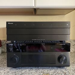 YAMAHA & Russsound power amplifier