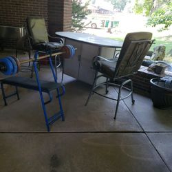 Patio Bar Set