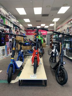 eScooters with Max speed upto 15Mph