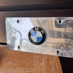 BMW logo License Plate 