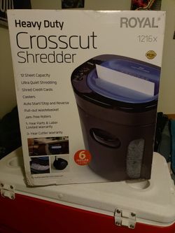 Royal 1216X Heavy Duty Crosscut Shredder