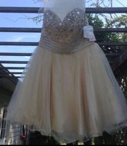 BRAND NEW STRAPLESS FORMAL DRESS