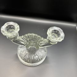 Antique double candle holders
