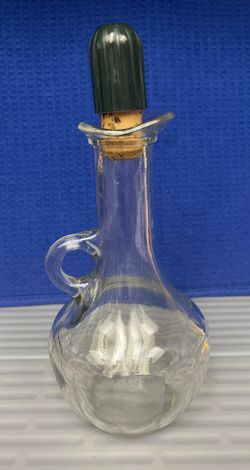 RARE Vintage 1950s Anchor Hocking Salad Dressing Cruet