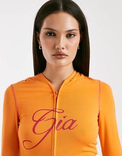 Womens 2 Piece Orange ‘ IAm Gia’ Set (orange)