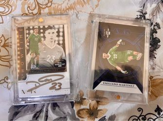 Panini Noir Road to FIFA World Cup 26 Emiliano Martínez Auto 2-Card SS-EM/101