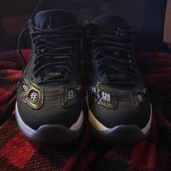 Air Jordan 11 Retro Low IE 'Black White' ( No Box )