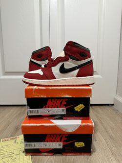 Nike Air Jordan 1 Retro High OG Lost And Found Chicago GS Size 5.5 Y !! Read Description❤️