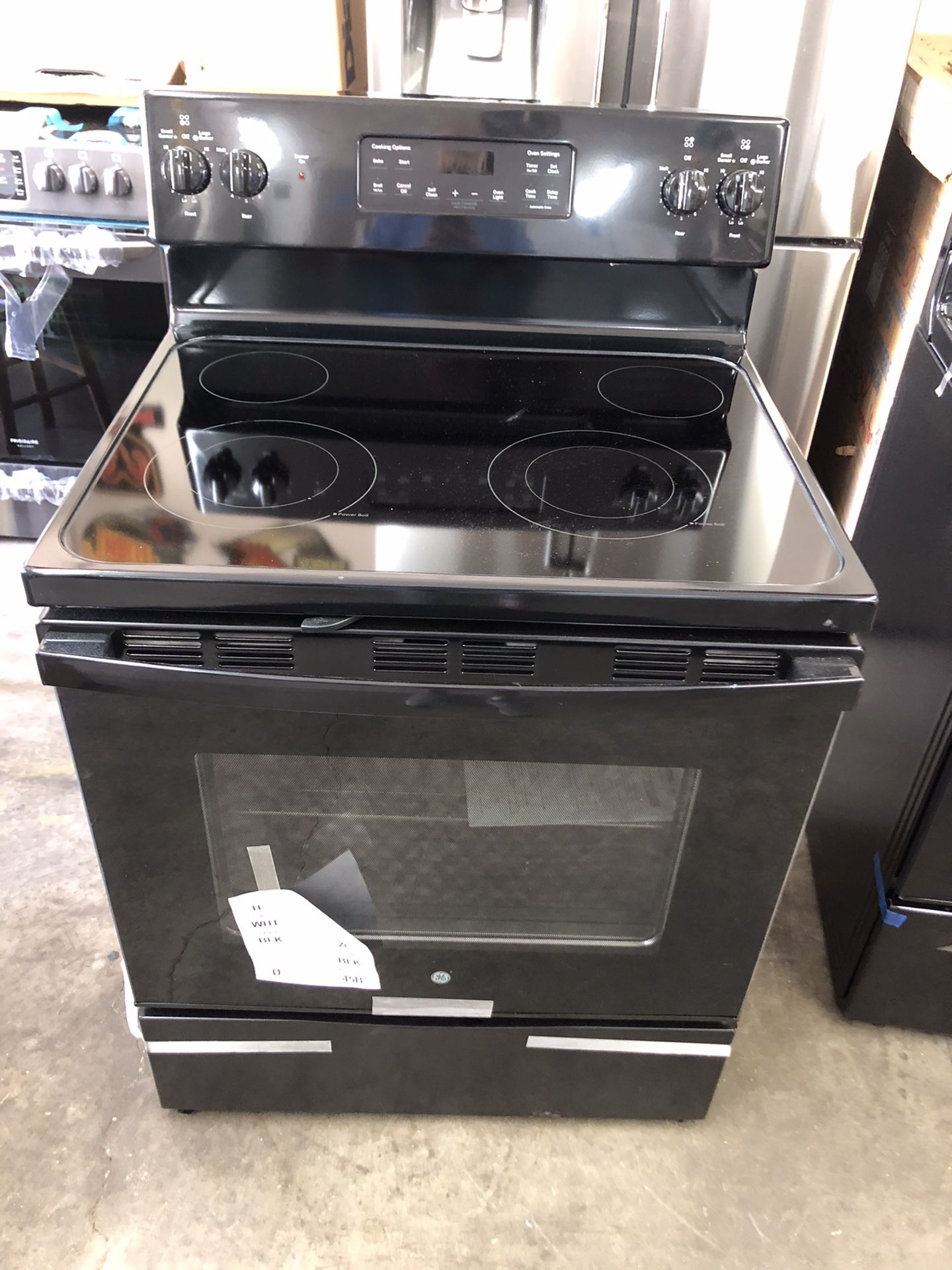 New GE Smooth Surface Stove