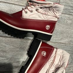 Timberland Red Boots 