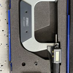 Fowler 4”-5” Outside Electronic Micrometer