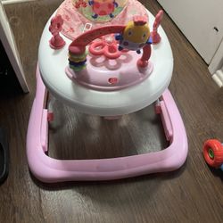 Pink Baby Walker
