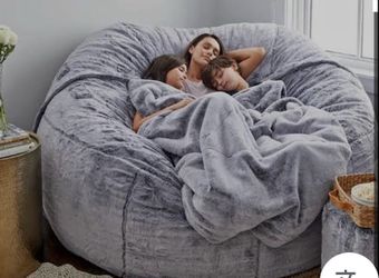 Memorial Day Weekend Price Drop!! Lovesac Supersac with ottoman