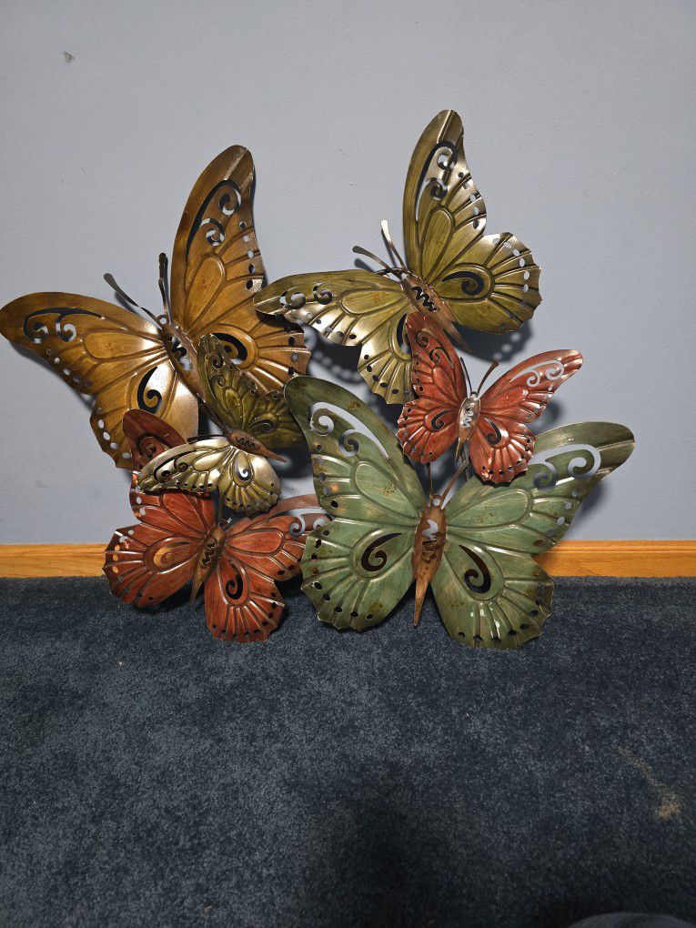 Large Butterfly Wall Decor