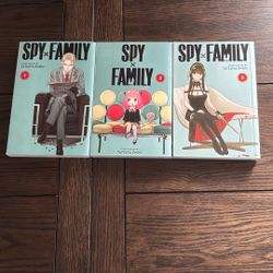 Spy X Family Manga 1,2,3 Anime Manga