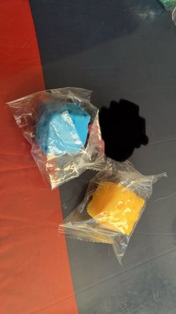 Silicone Cheese Set in Plastic Bags