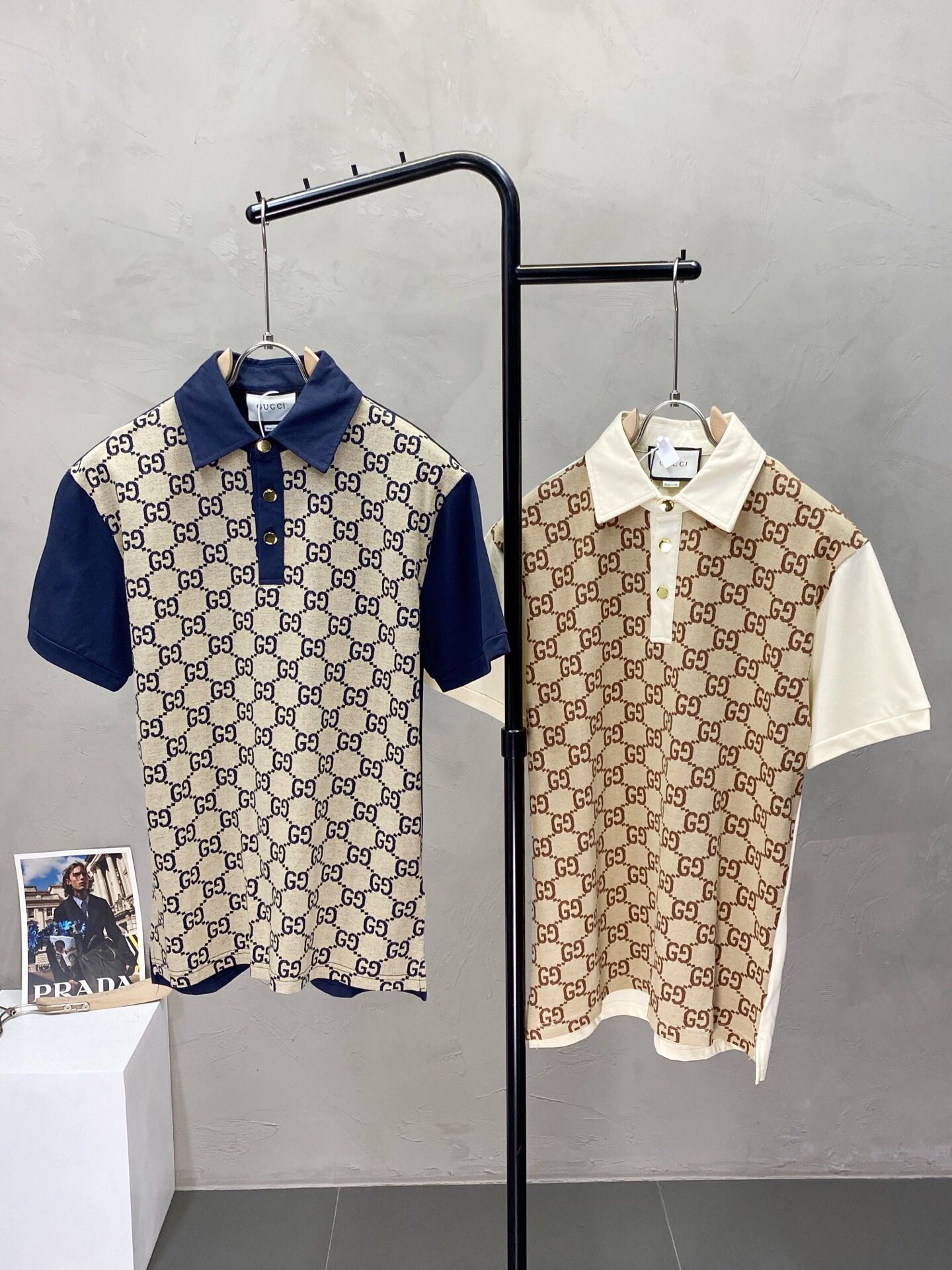 Gucci GG Men’s Polo Shirt New 2025