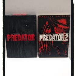 ☠️ Predator & Predator 2 ☠️ 2 Movie Set - 4 Discs - DVD Widescreen Editions