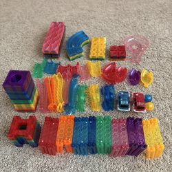 PicassoTiles Marble Run + Car Track Bundle (3 Sets)