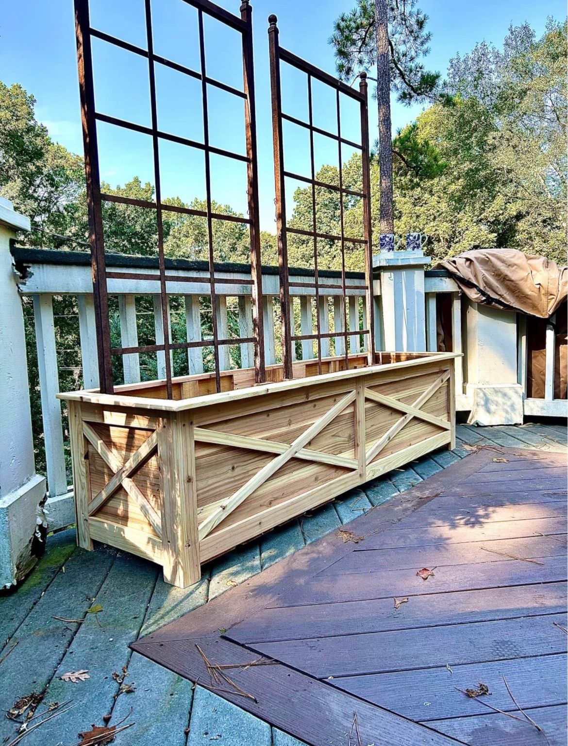 Custom Cedar Planters 