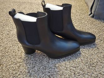Brand New Unisex Black Chelsea Ankle Boots – EU 45 / US Men's 11–11.5 / Women's 12.5–13