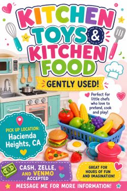 Used kitchen toys