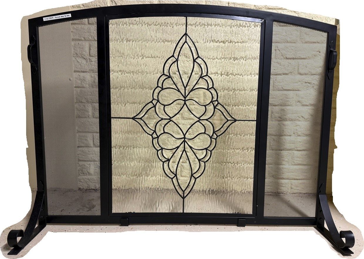 New Plow & Hearth Fireplace Screen