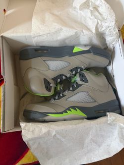 Jordan 5 green bean