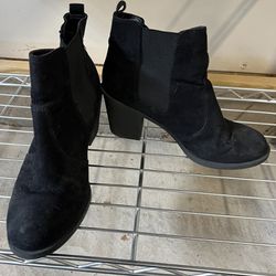 Black Booties Size 8